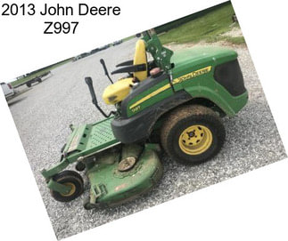 2013 John Deere Z997