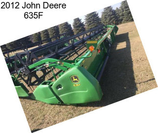 2012 John Deere 635F