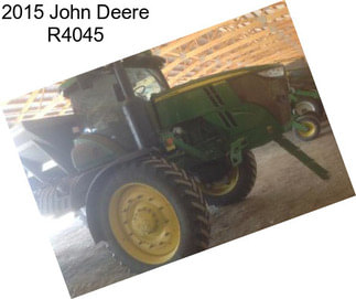 2015 John Deere R4045