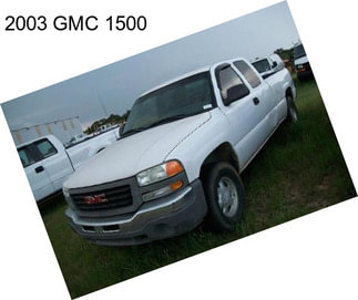 2003 GMC 1500