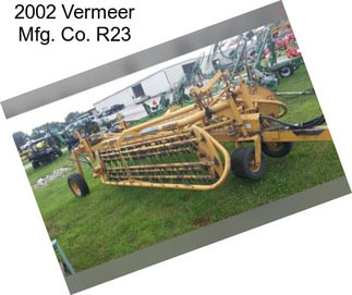 2002 Vermeer Mfg. Co. R23