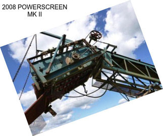 2008 POWERSCREEN MK II