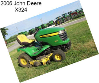 2006 John Deere X324