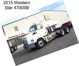 2015 Western Star 4700SB