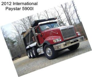 2012 International Paystar 5900I