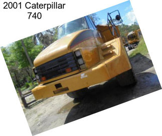 2001 Caterpillar 740