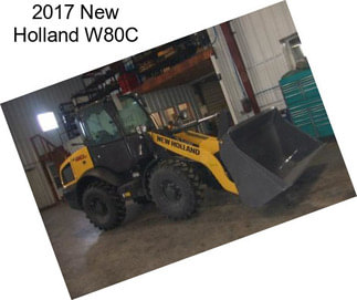 2017 New Holland W80C