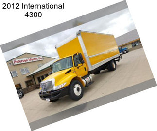 2012 International 4300