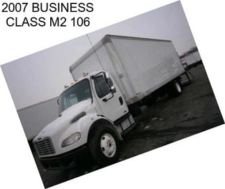 2007 BUSINESS CLASS M2 106