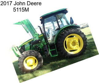 2017 John Deere 5115M