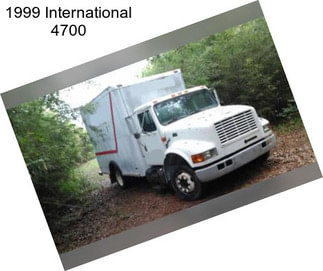 1999 International 4700