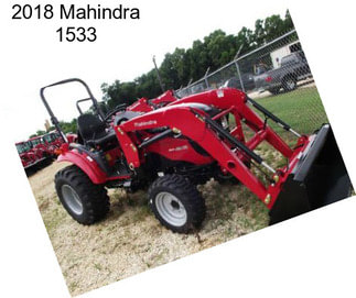 2018 Mahindra 1533