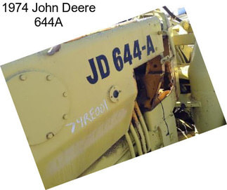 1974 John Deere 644A