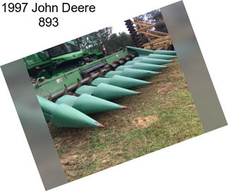 1997 John Deere 893