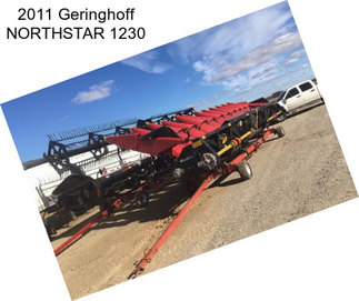 2011 Geringhoff NORTHSTAR 1230