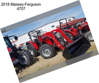 2018 Massey-Ferguson 4707