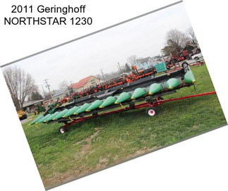 2011 Geringhoff NORTHSTAR 1230