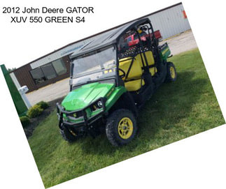 2012 John Deere GATOR XUV 550 GREEN S4