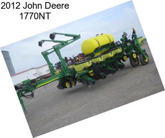 2012 John Deere 1770NT