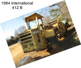 1984 International 412 B