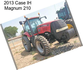 2013 Case IH Magnum 210