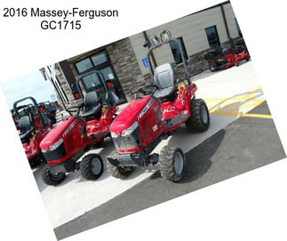 2016 Massey-Ferguson GC1715