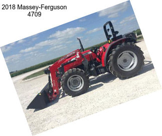 2018 Massey-Ferguson 4709