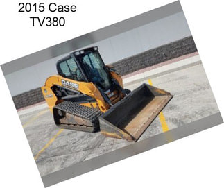 2015 Case TV380