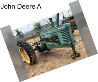 John Deere A