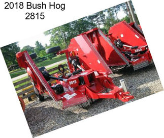 2018 Bush Hog 2815