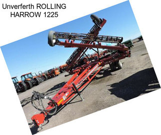 Unverferth ROLLING HARROW 1225