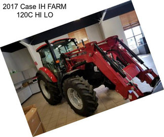 2017 Case IH FARM 120C HI LO