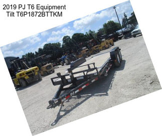 2019 PJ T6 Equipment Tilt T6P1872BTTKM