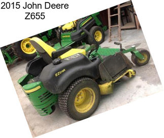 2015 John Deere Z655