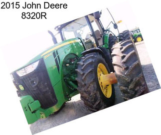 2015 John Deere 8320R