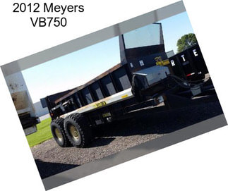 2012 Meyers VB750