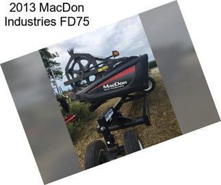 2013 MacDon Industries FD75