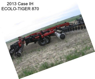 2013 Case IH ECOLO-TIGER 870