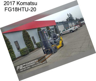 2017 Komatsu FG18HTU-20