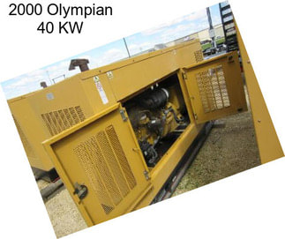 2000 Olympian 40 KW