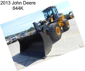 2013 John Deere 644K