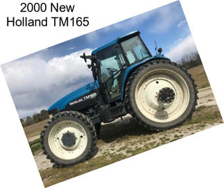 2000 New Holland TM165