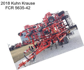 2018 Kuhn Krause FCR 5635-42