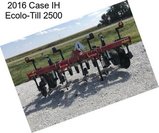 2016 Case IH Ecolo-Till 2500