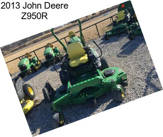 2013 John Deere Z950R