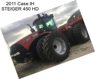 2011 Case IH STEIGER 450 HD