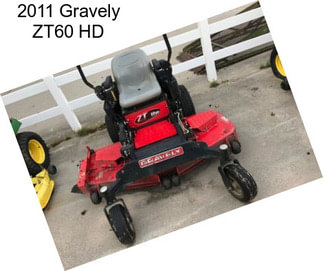 2011 Gravely ZT60 HD