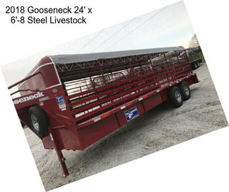 2018 Gooseneck 24\' x 6\'-8\