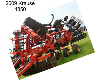 2009 Krause 4850