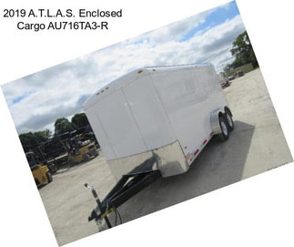 2019 A.T.L.A.S. Enclosed Cargo AU716TA3-R